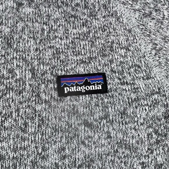 Patagonia Better Sweater Heather Grey 1/4 Zip Pullover Fleece Youth XL 14 - Picture 6 of 13